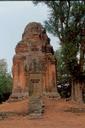 One of the stupas at our sunset temple.